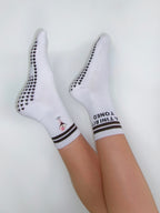Espresso Grip Sock