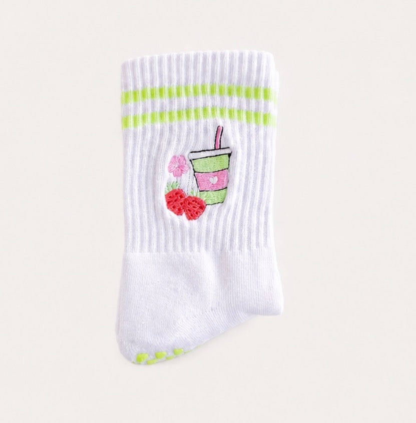 Matcha Grip Sock