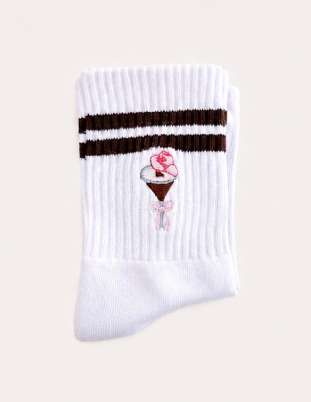 Espresso Grip Sock